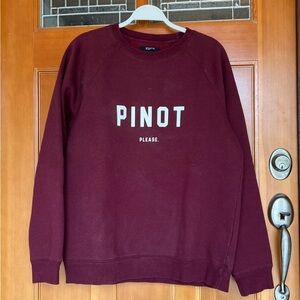 Brunette The Label Sweatshirt - Sz L/XL 🍷